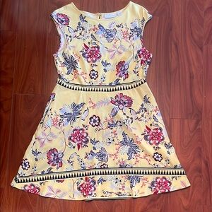 Floral Yellow Women’s Dress